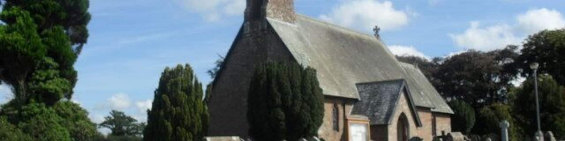 Blackford Church in Cumbria, near to Blackford, Cumbria, Great Britain. Dedicated to St. John the Baptist.