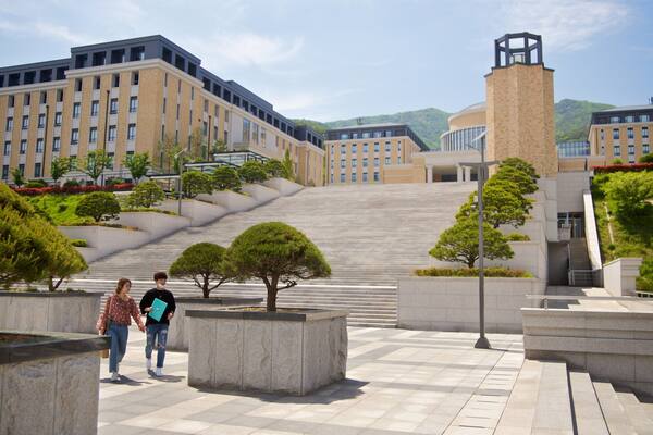 Busan University of Foreign Studies as well as a couple