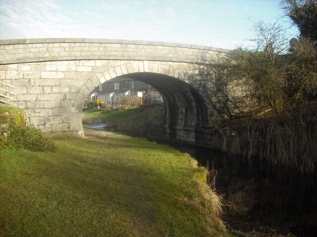 Photograph of Sheerness Bridge crossing the Lancaster Canal at Holme, Cumbria, England