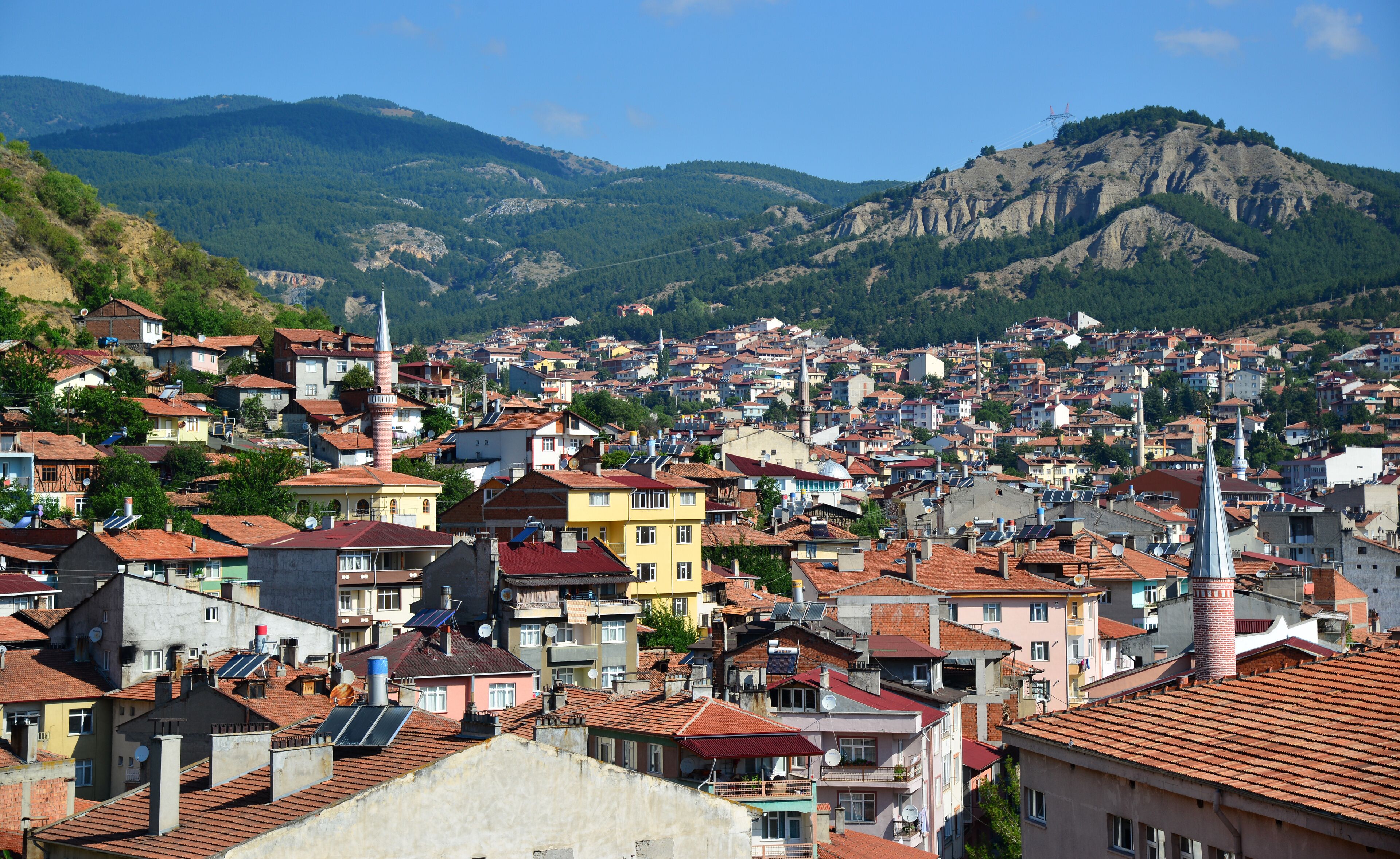 Abdurrahman Pasha Mosque, located in Tosya, Kastamonu, Turkey, was built in 1582.
