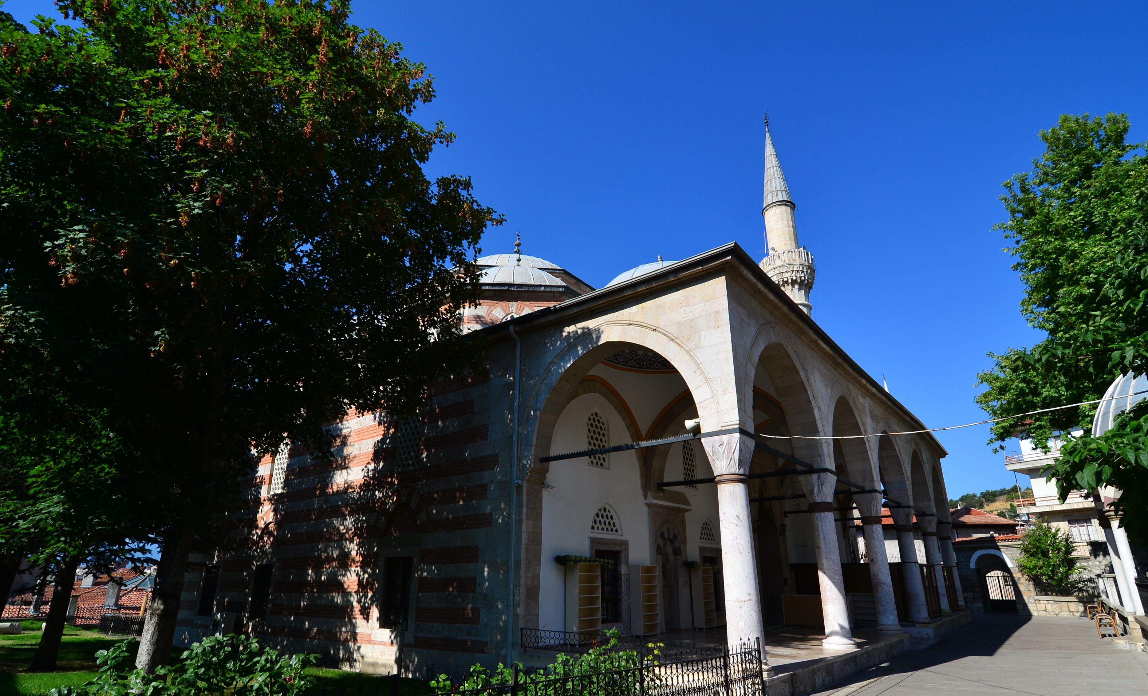 Abdurrahman Pasha Mosque, located in Tosya, Kastamonu, Turkey, was built in 1582.
