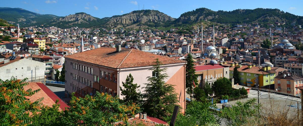 Abdurrahman Pasha Mosque, located in Tosya, Kastamonu, Turkey, was built in 1582.