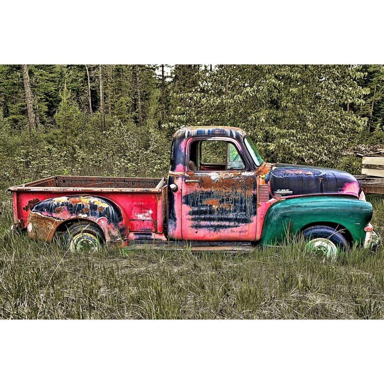 Some abandoned cars on the side of the road. Decay makes some of the best. HDR photos