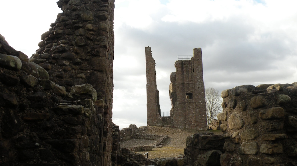 Brough Castle, the keep, near to Brough, Cumbria, Great Britain.