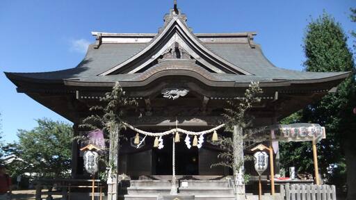 Yaegaki Shrine in Sōsa-shi, Chiba