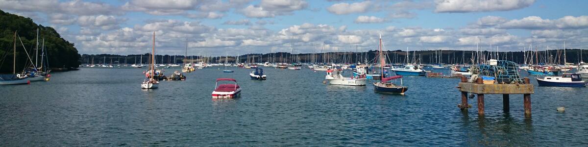 Boats by the harbour