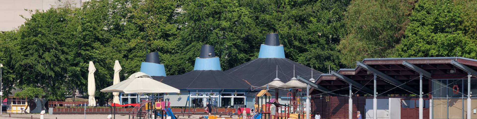 Gdynia Beach in Poland
