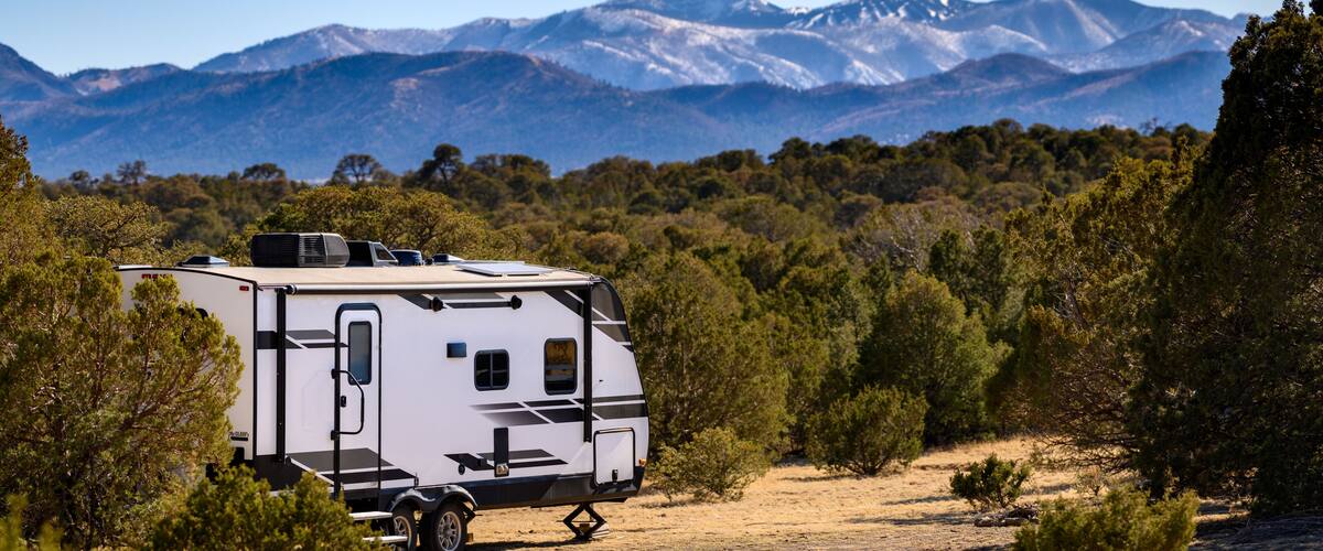 Camping in the Capitan Mountains, NM