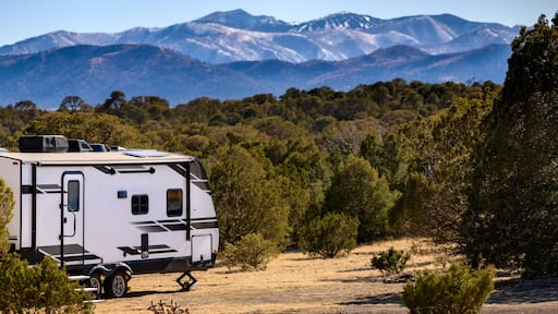 Camping in the Capitan Mountains, NM