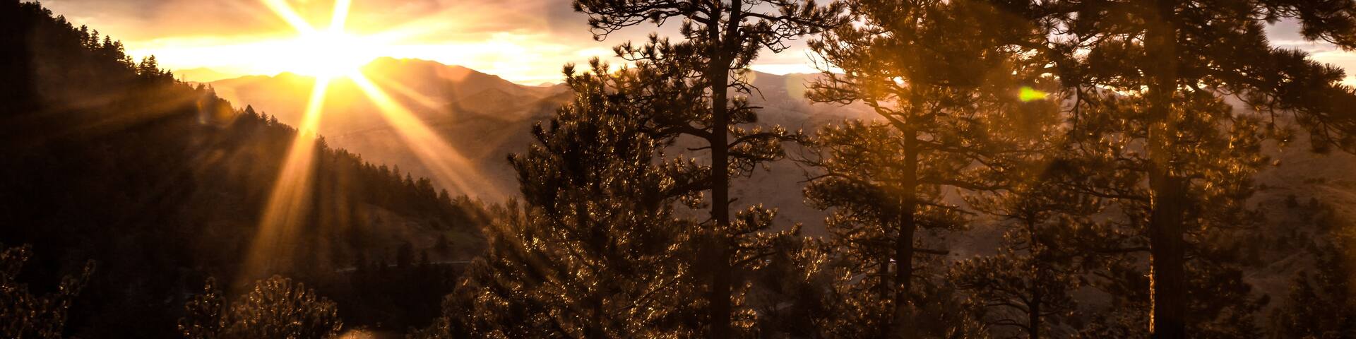 Sunset At Lookout Mountain