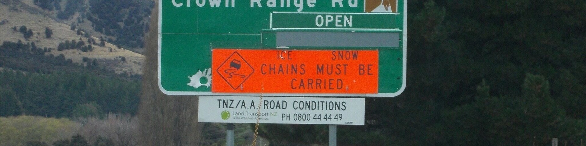 No chains... I'll be ok!