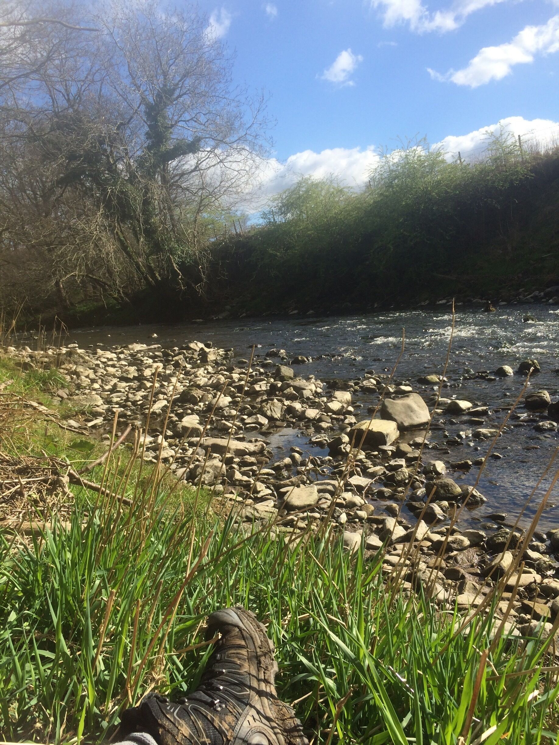 A brew stop by this pretty river :) 