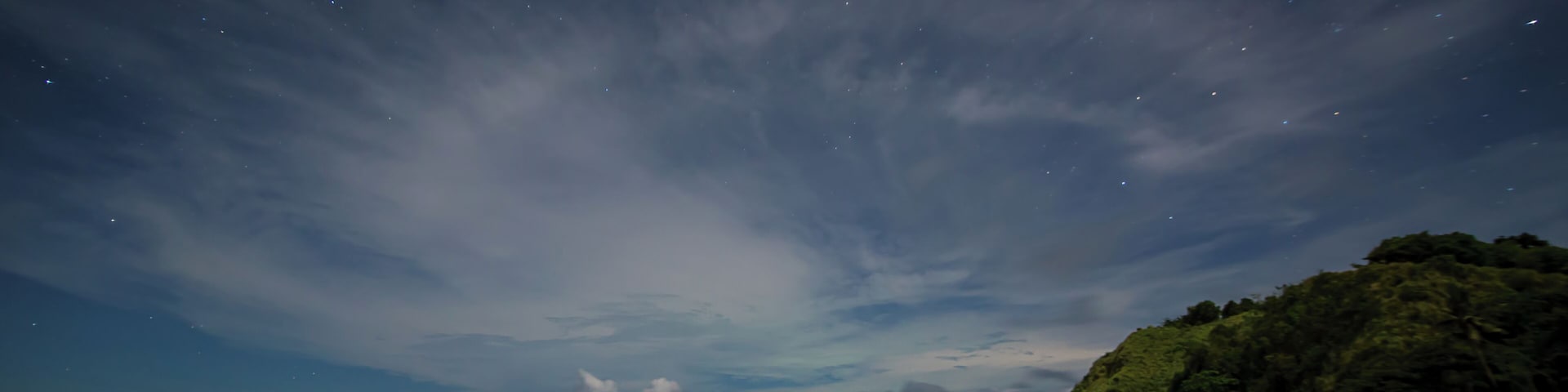 Stargazing on the shores of Aglicay Beach in Alcantara, Romblon, Philippines.