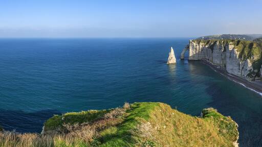 Étretat, les falaises