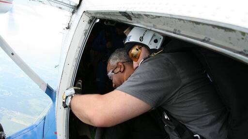 Jumping out of a perfectly good plane!