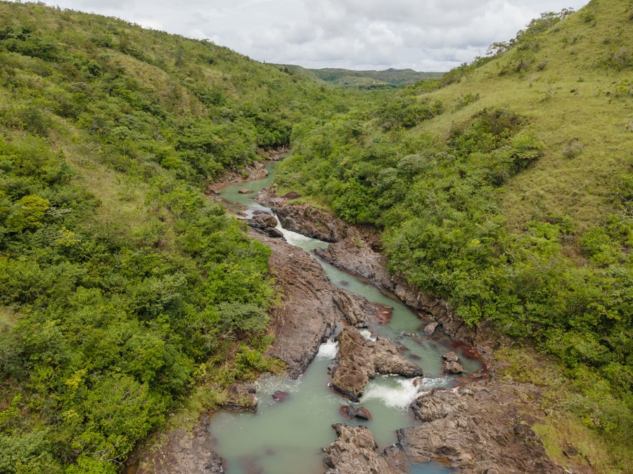 Cascada El Espino vista aérea