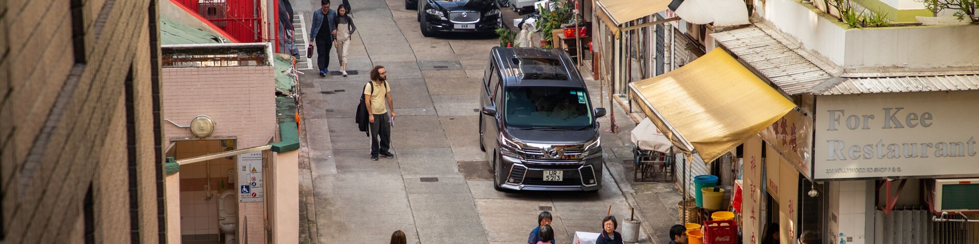Tai Ping Shan Street featuring street scenes
