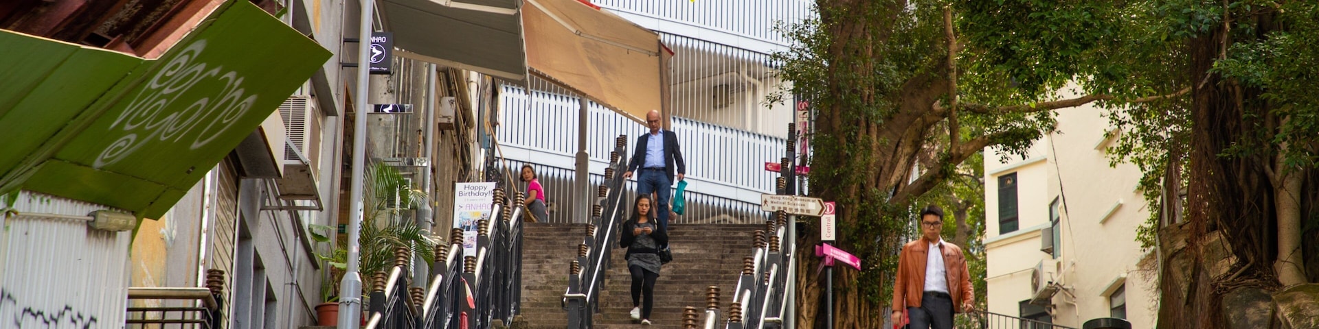 Ladder Street showing street scenes