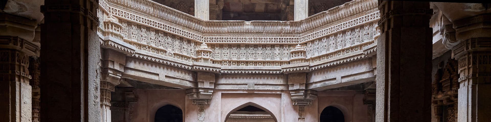 Adalaj Stepwell (Rudabai Stepwell) in Adalaj near Gandhinagar city, India