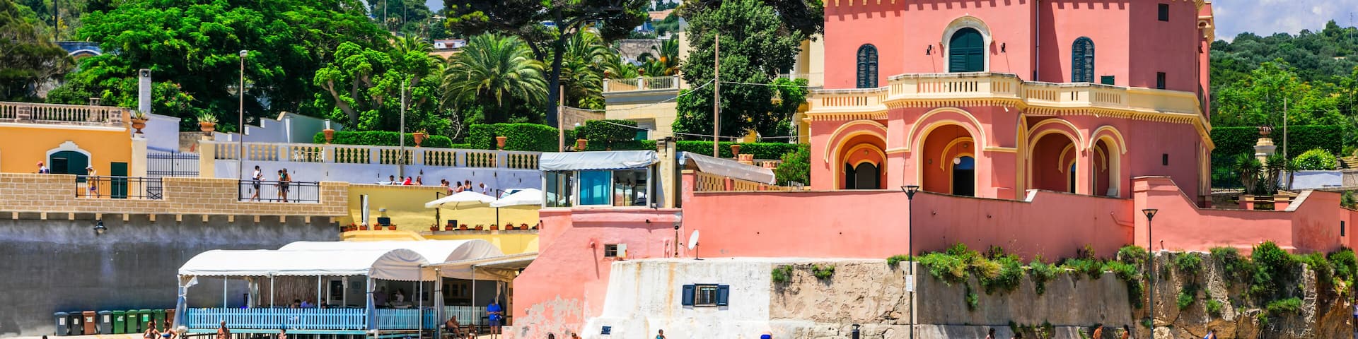 Marina Tricase - beautiful fishing village in Puglia - popular place for summer holidays in Puglia, Italy