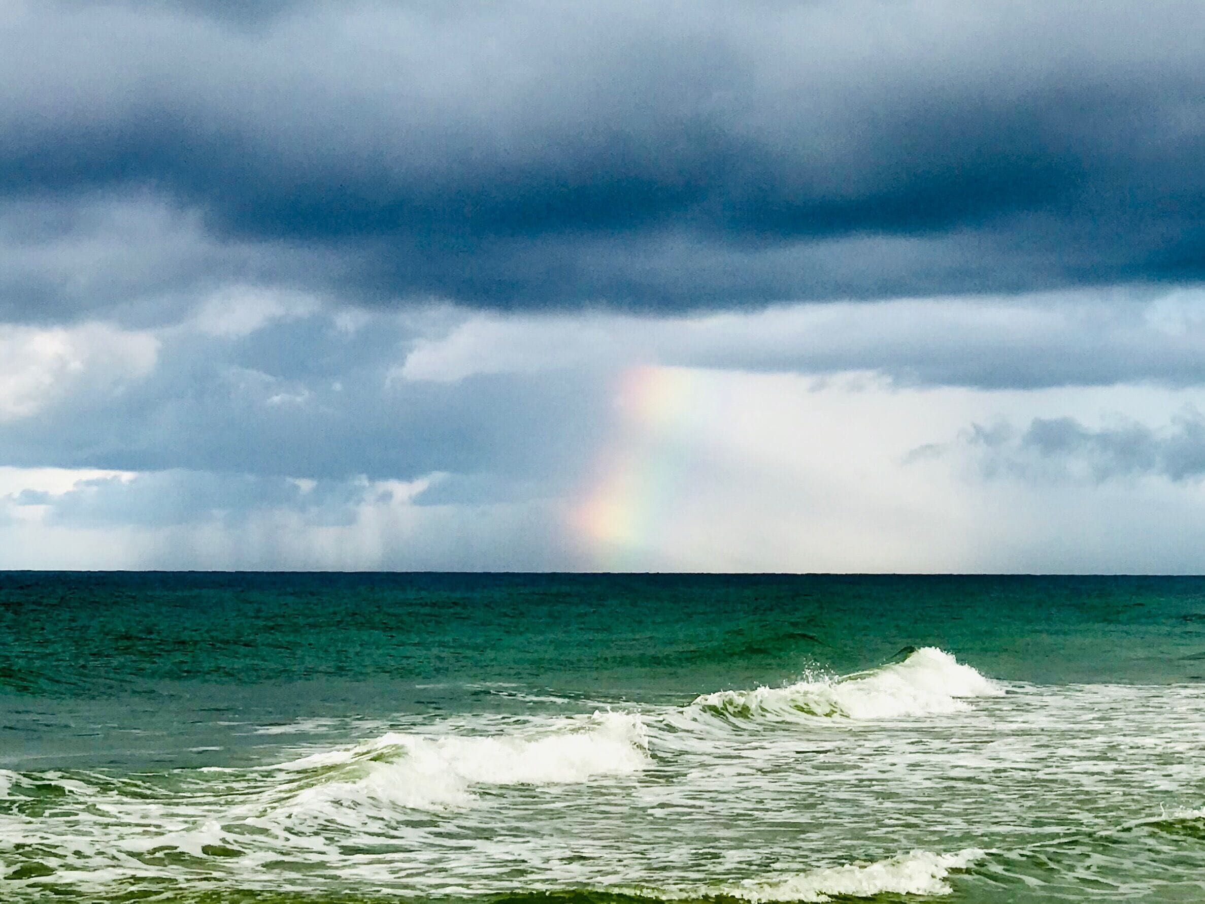 Rainbow after the storm.