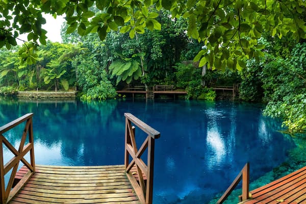 Nanda Blue Hole, Espiritu Santo, Vanuatu, Luganville
