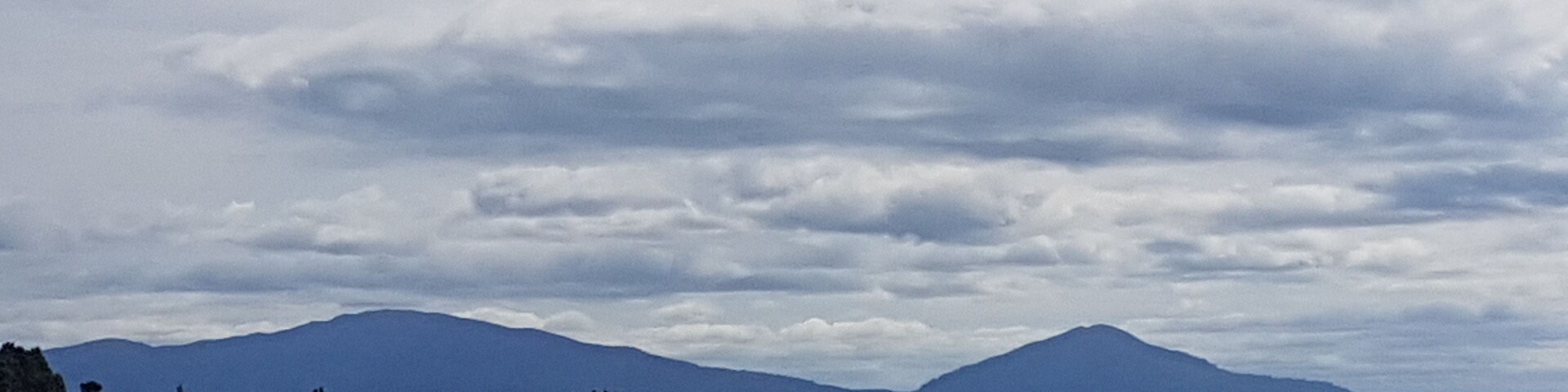 Volcanoes and lakes!
