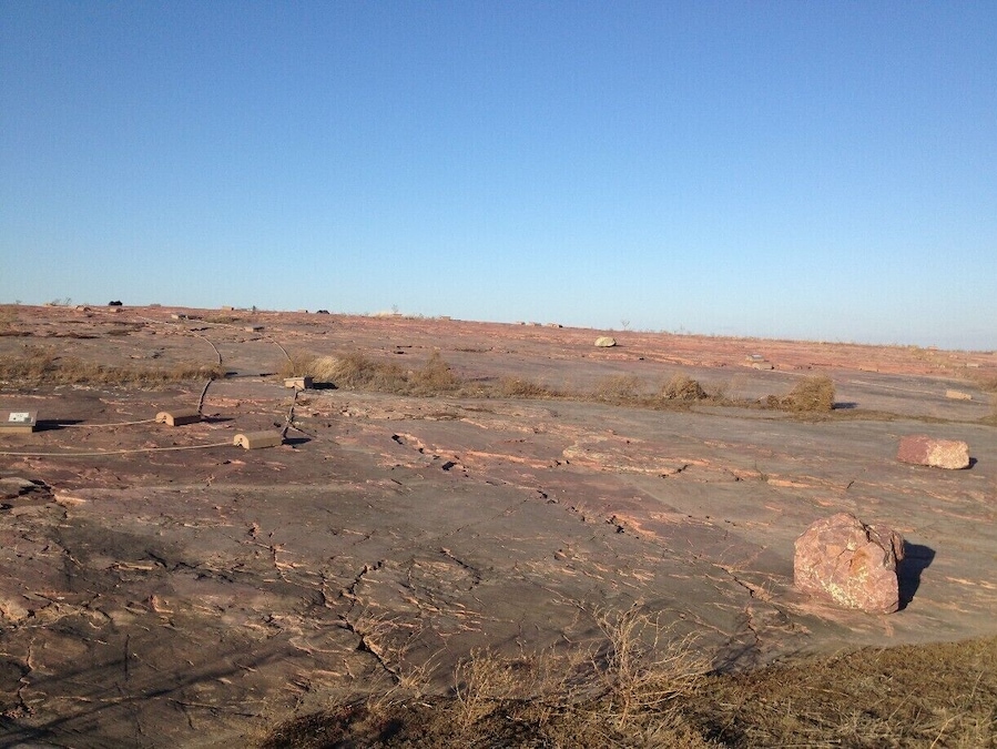 This enormous slab of red tinted rock contains Native American drawings that date back hundreds to thousands of years. The path allows visitors to walk onto this sacred rock and glimpse history first hand, incredible experience! #TroverDetour
#localgem