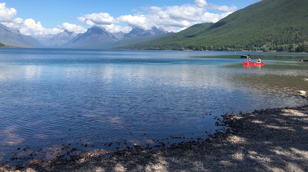 Lake McDonald in Glacier National Park Montana