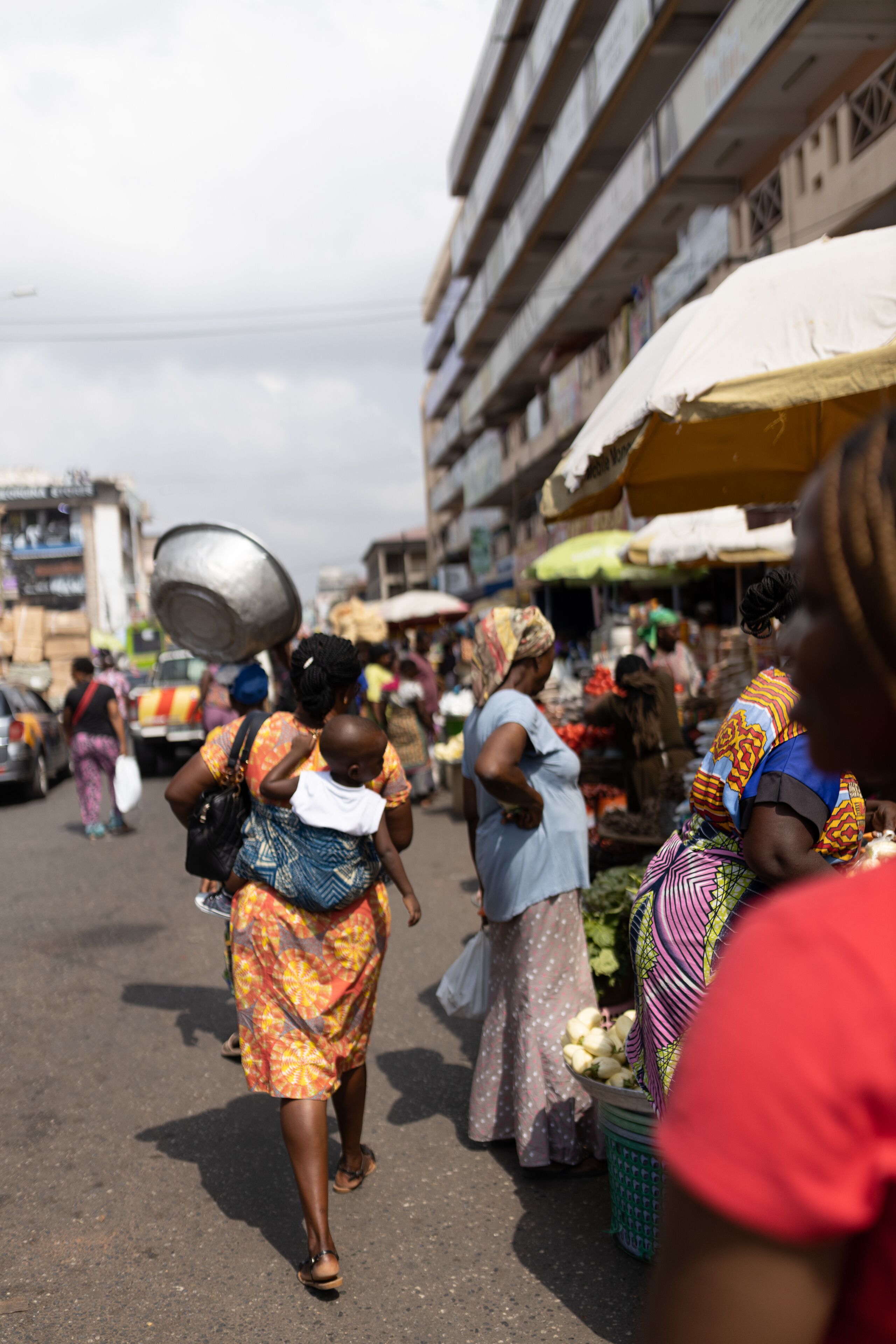 Accra, Ghana, vibrant capital of the first African country to ever gain independence in 1960.