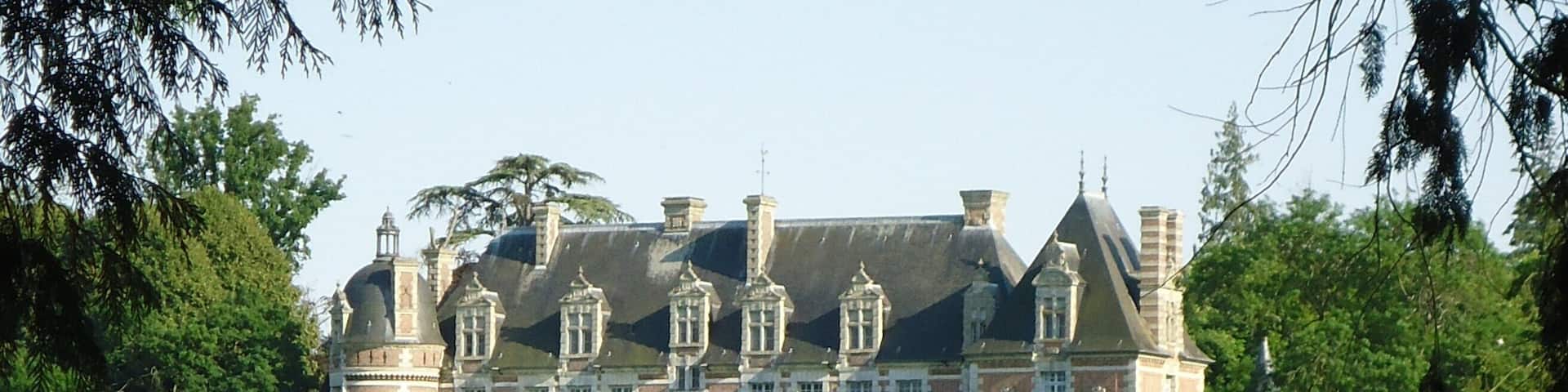 Facade Nord du Chateau de Chambray - Gouville - Eure (27)