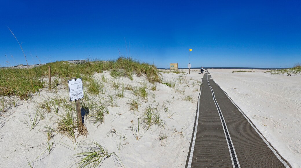 Anastasia State Park in St. Augustine is good destination for winter sun holidays, Florida, USA