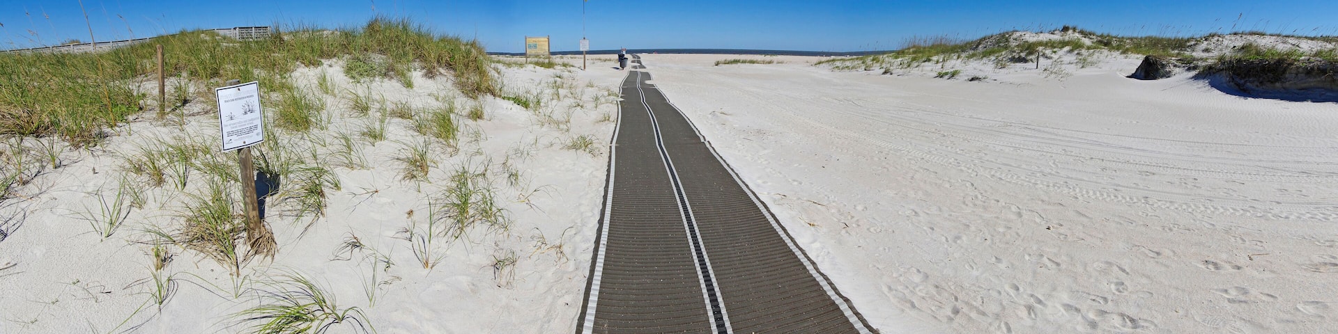Anastasia State Park in St. Augustine is good destination for winter sun holidays, Florida, USA