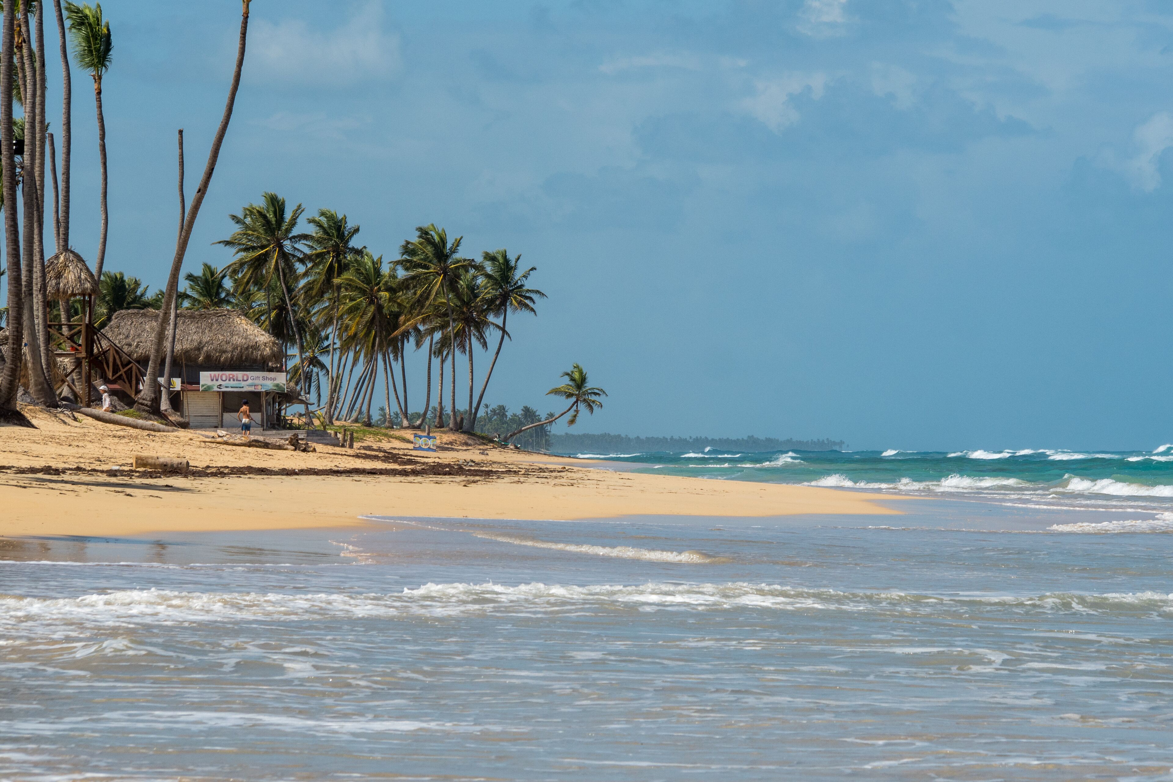 Playing in the Punta Cana Sun