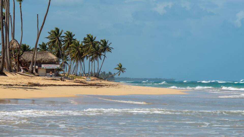 Playing in the Punta Cana Sun