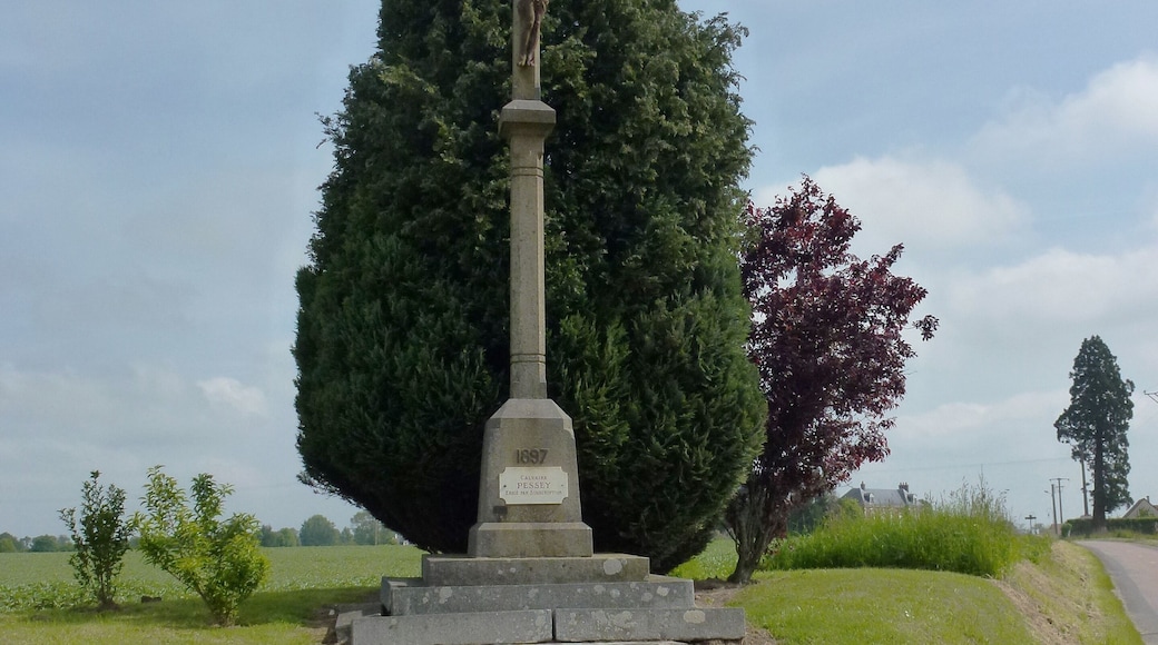 Berthouville (Eure, Fr) calvaire Pessey 1897