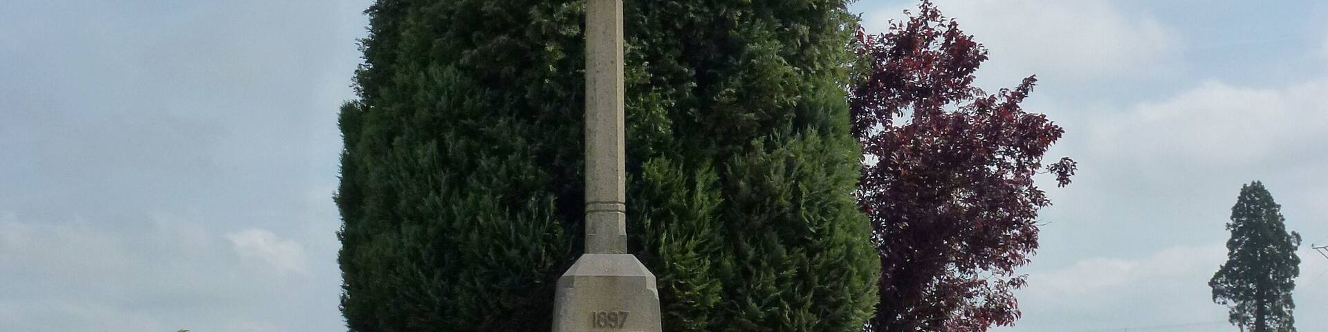 Berthouville (Eure, Fr) calvaire Pessey 1897