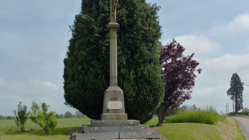 Berthouville (Eure, Fr) calvaire Pessey 1897