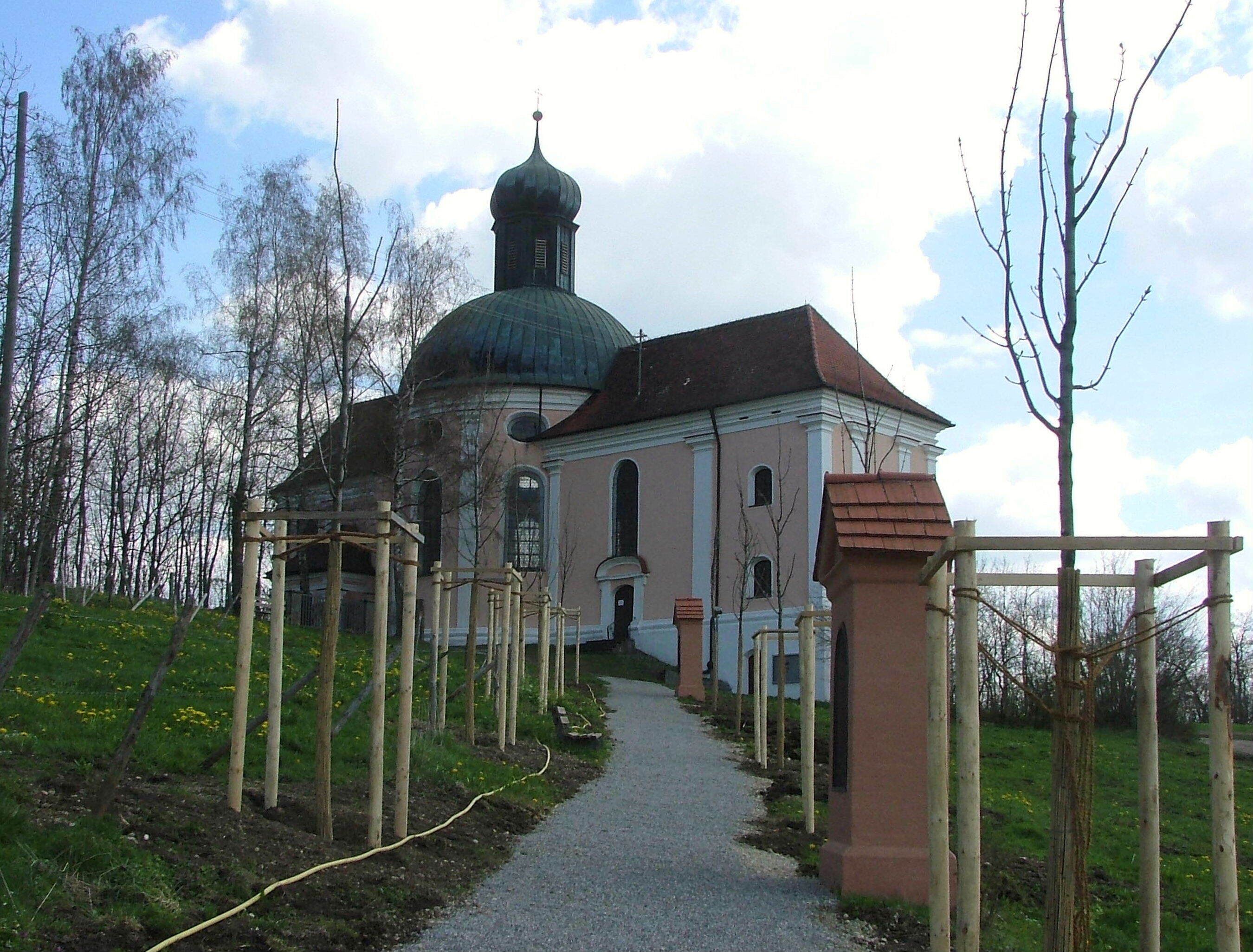 Eggenthal Ölbergweg zur Marienkirche