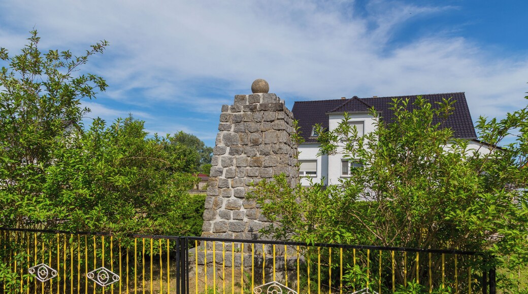 World War I memorial in Zeust, a district of Friedland, Landkreis Oder-Spree, Brandenburg, Germany.