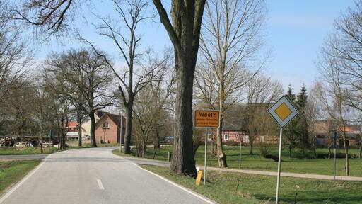 Östlicher Ortseingang