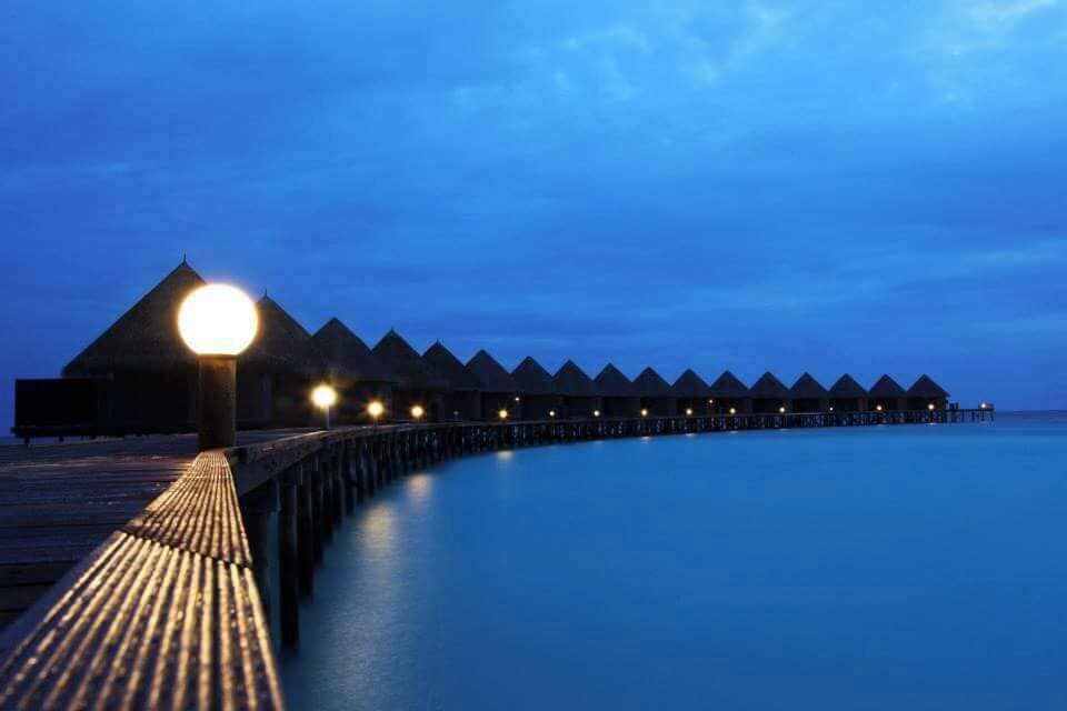 Pamper yourself by staying in one of the water villas. From the doorstep, you can dive into the crystal clear waters and swim with the wonderful marine life!