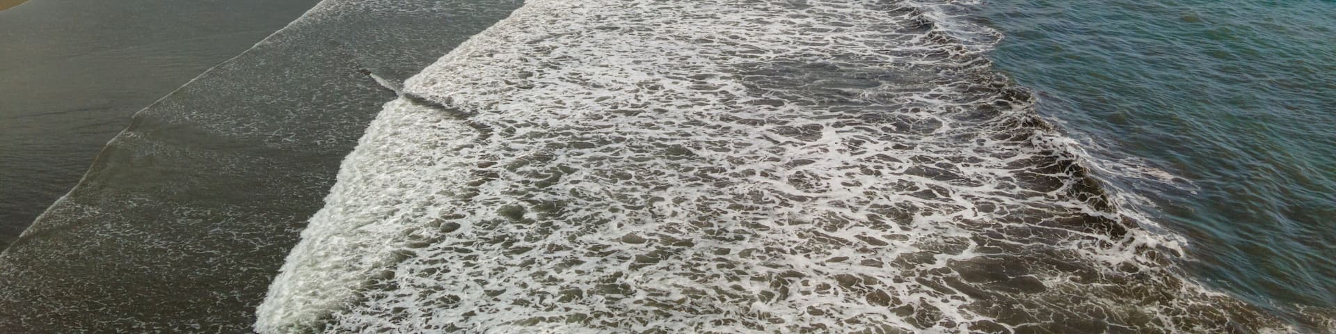 Vistas aereas Playa las Lajas Chiriqui