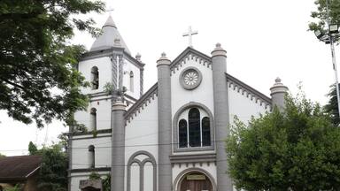 St. Ferdinand Kathedrale in Ilagan, Provinz Isabela, Philippinen