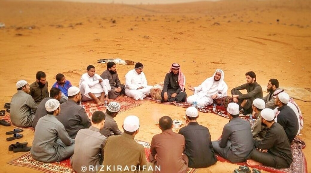 Desert of tsuwairat in zulfi Riyadh Arab Saudi