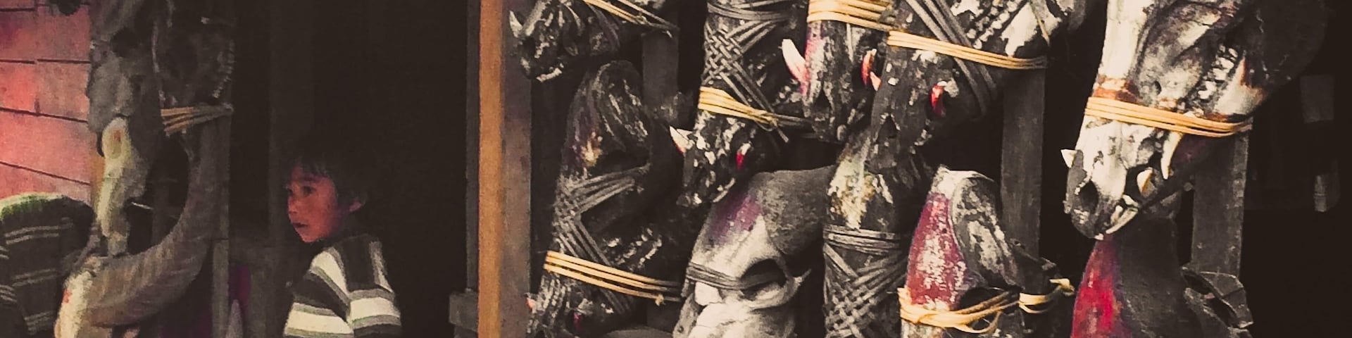 Off the beaten track: This a remnant of the traditional animist belief that animals need to be sacrificed to please local spirits. #culture