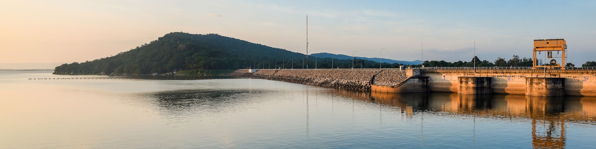 This image is Ubolratana dam. Thailand