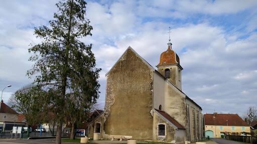 Chamblay (Jura) en janvier 2018.