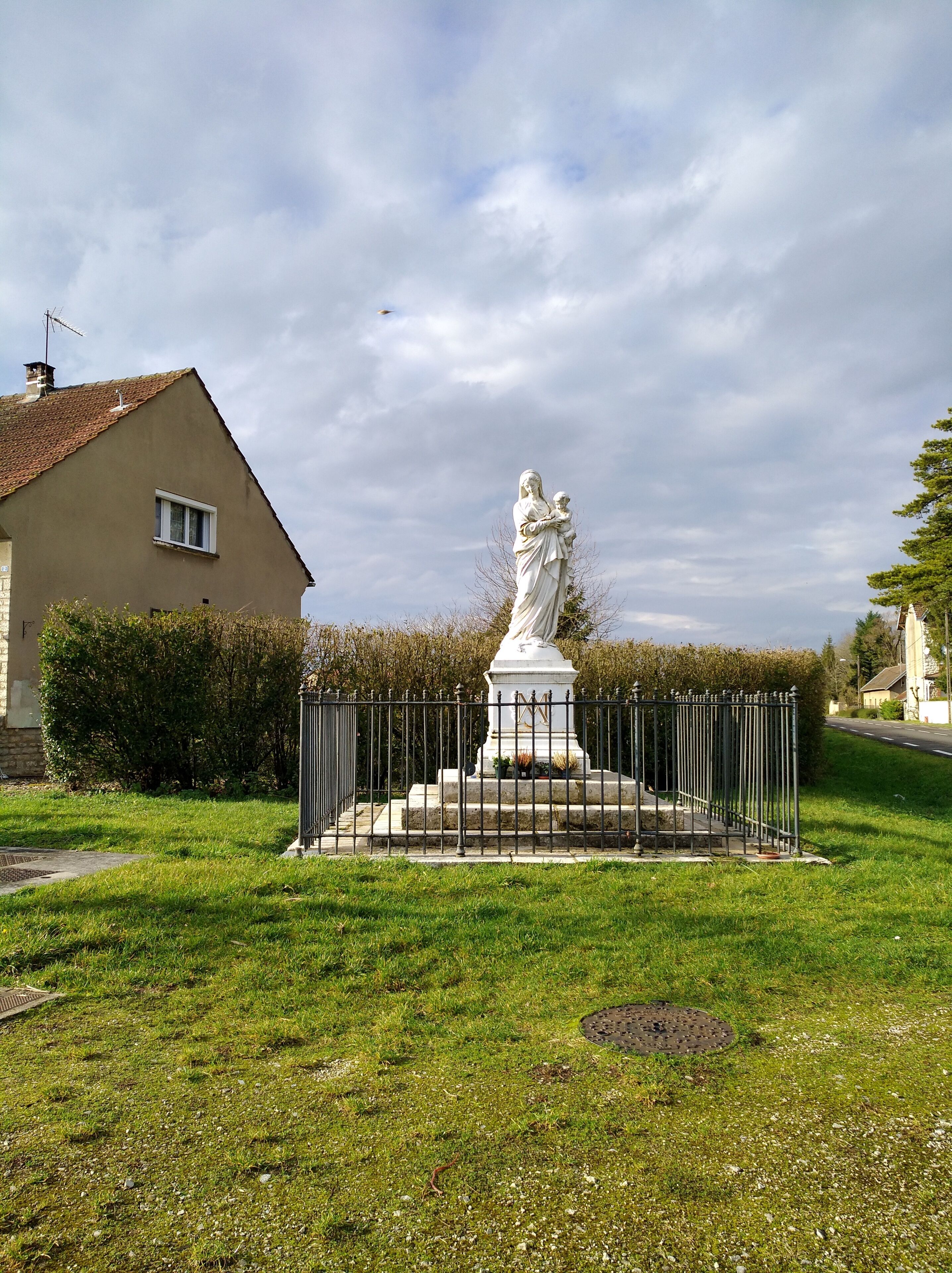 Chamblay (Jura) en janvier 2018.