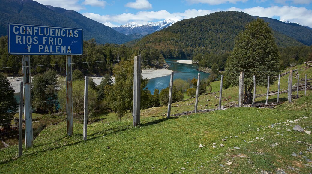 Confluence of the rivers Frio and Palena along the Carretera Austral in Chilean Patagonia.